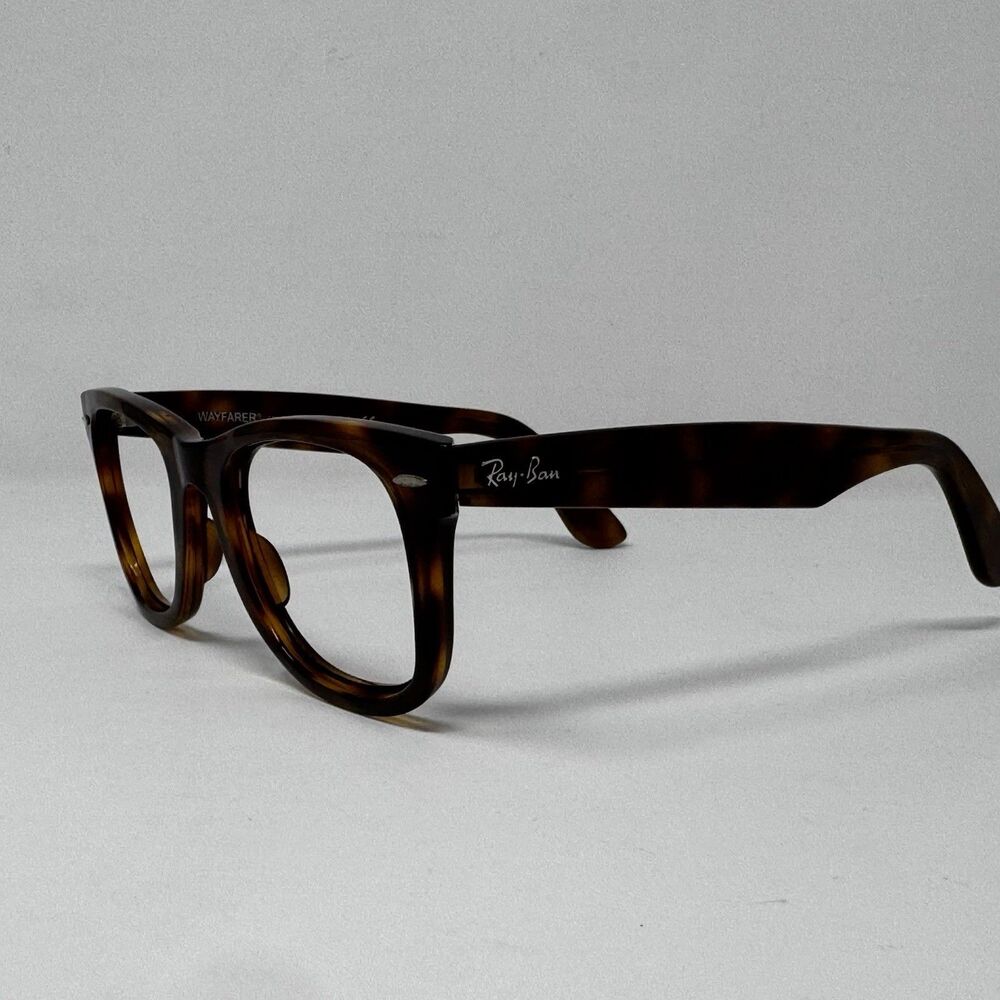 Ray-Ban RB4340 6397/4M Wayfarer Sunglass Frames Tortoise 50-22-150 Authentic - Picture 2 of 8